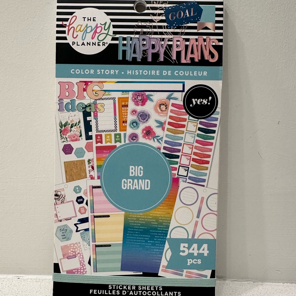 Happy Planner “Color Story” BIG Sticker Book
